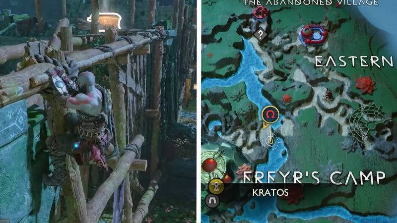 Freyr's Camp Legendary Chest Location in God of War Ragnarok