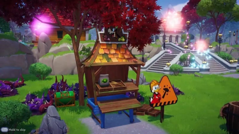 Goofy's stall is where players get Bell Pepper in Disney Dreamlight Valley