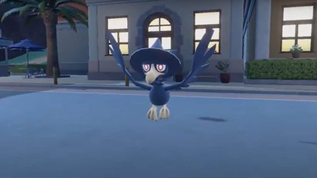How to Evolve Murkrow into Honchkrow in Pokémon Scarlet and Violet Pokémon Scarlet and Violet Murkrow