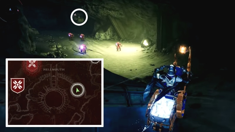 Luna Hellmouth Outcropping Alcove Map Location Destiny 2