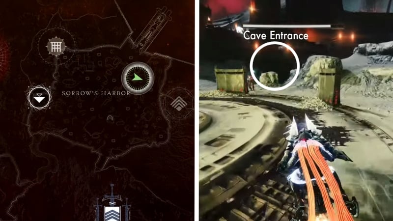 Luna Sorrow Altar Recess Location in Destiny 2