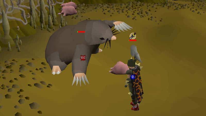How to Locate and Fight the Giant Mole in OSRS