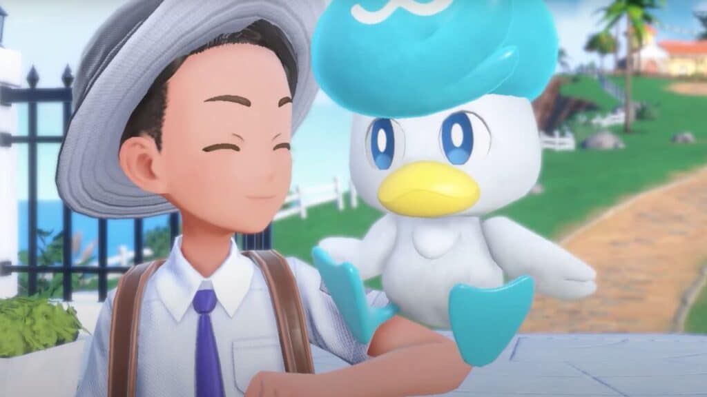 Quaxly Final Evolution in Pokemon Scarlet and Violet Pokemon Scarlet and Violet Quaxly