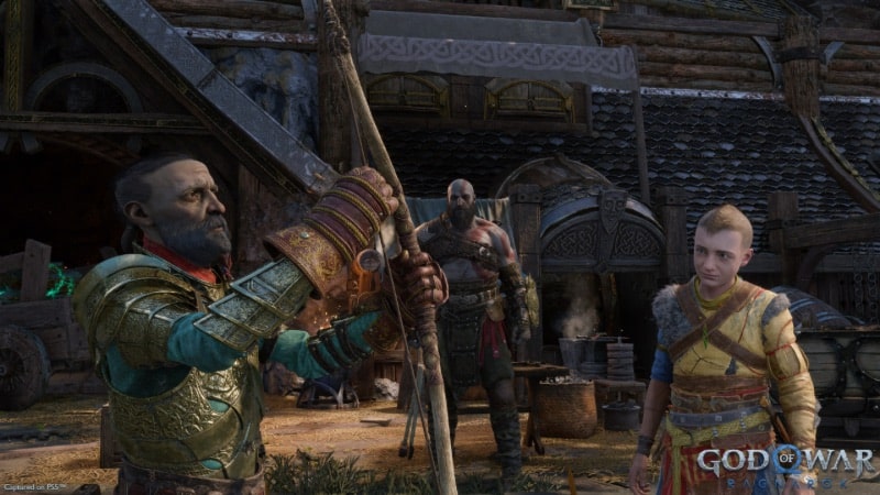 Sindri uses Sparkling Crystals in God of war: Ragnarok to upgrade armor pieces