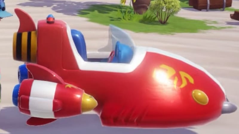 Spaceship Reward for completing Stitch Making Music Quest in Disney Dreamlight Valley