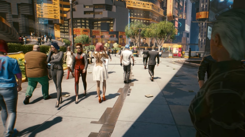 CDPR cyberpunk 2077 gameplay phantom liberty street view 2023
