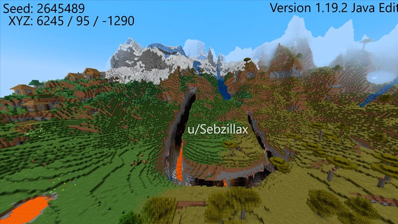 Huge Dripstone Cave System and Village