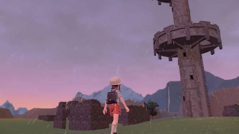 Pokemon Scarlet and Violet: Where and When Does It Rain?