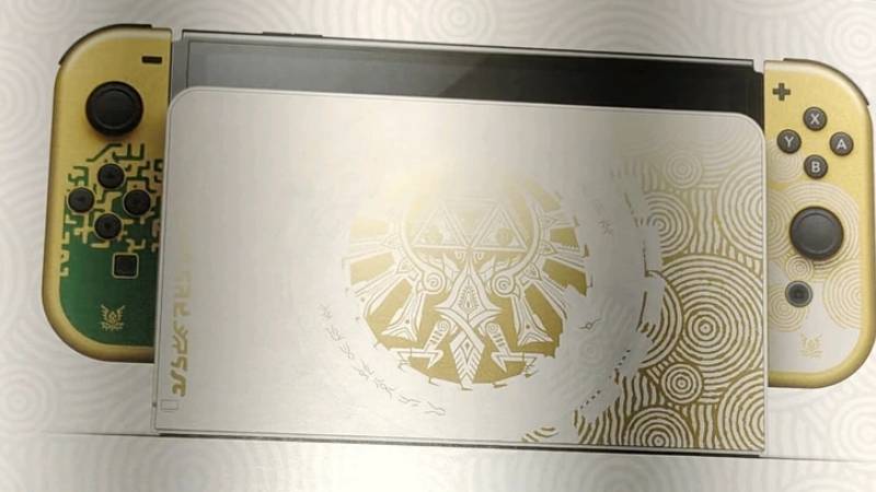 limited edition special edition switch the legend of zelda breath of the wild tears of the kingdom oled switch leaked