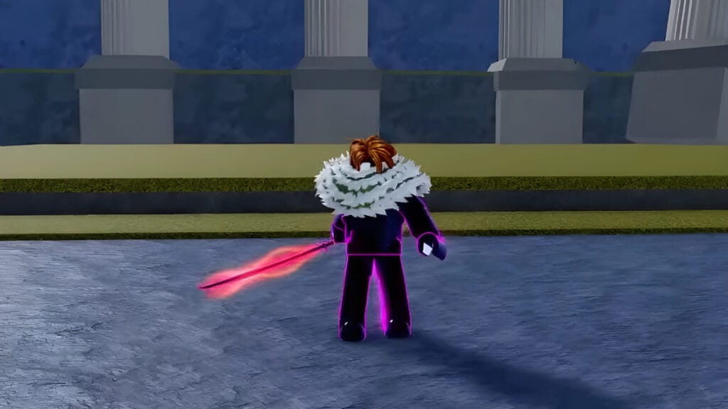 Roblox: How To Get Tushita in Blox Fruits A character in Blox Fruits poses with the Tushita sword