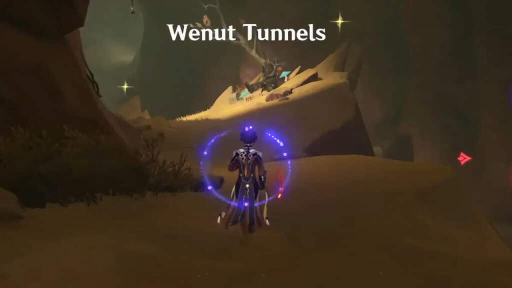 Where to Find the Wenut Tunnels Location in Genshin Impact Entering the Wenut Tunnels in Genshin Impact