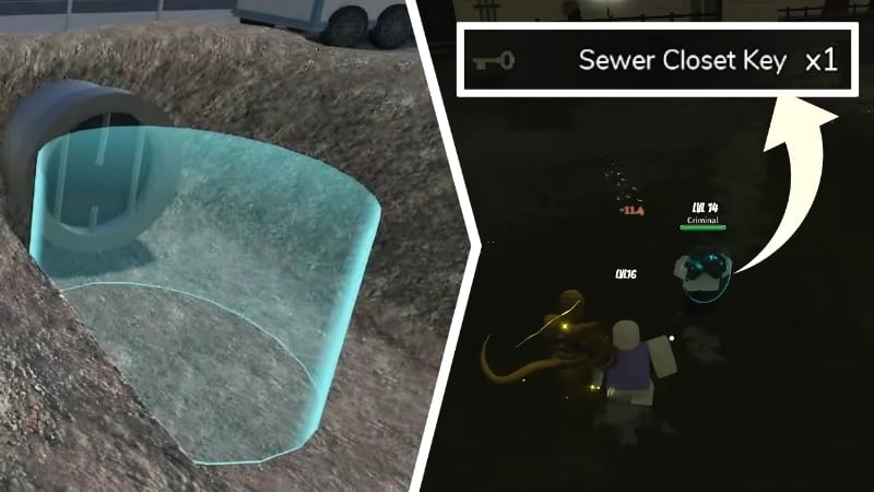 Fighting Crinimals to Get the Sewer Closet Key to Find Smokey in the Sewers in World of Stands