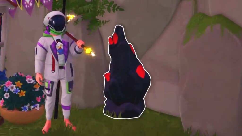 Where to Find Garnets in Disney Dreamlight Valley Finding a Garnet Gem Rock in Disney Dreamlight Valley