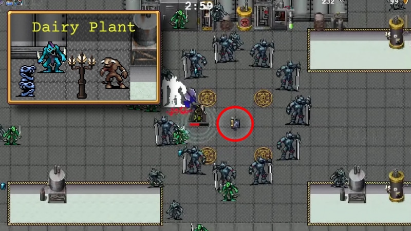 Finding the Map in Vampire Survivors