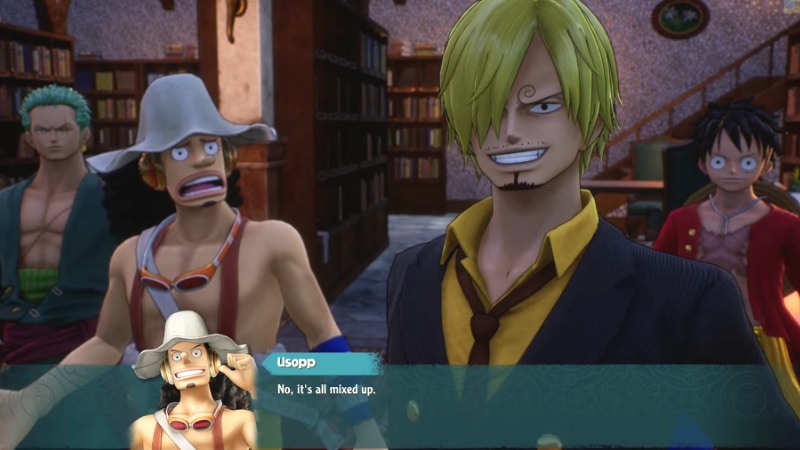 Finding the Target NPC in the My Dearest Violet Side Quest of One Piece Odyssey