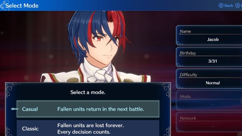 Fire Emblem Engage: Casual or Classic Mode?
