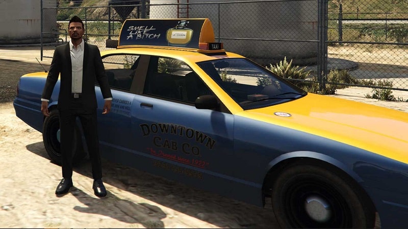 how to quit taxi work job in gta online