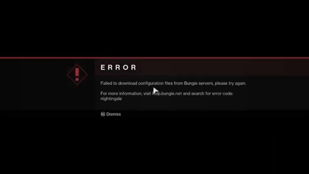 How to Fix the Nightingale Error in Destiny 2 How to Fix the Nightingale Error in Destiny 2