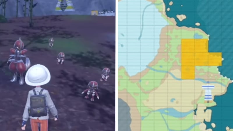 Leader's Crest Location in Scarlet and Violet