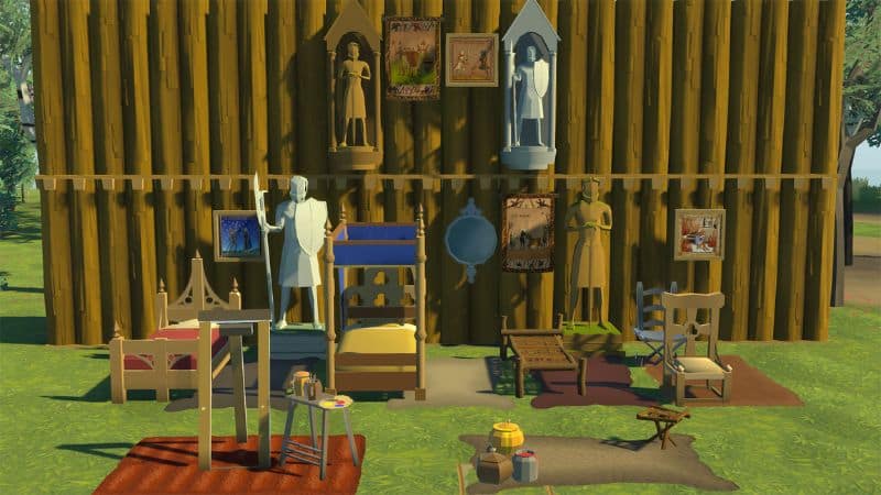 Going Medieval New Structures and Furniture Types