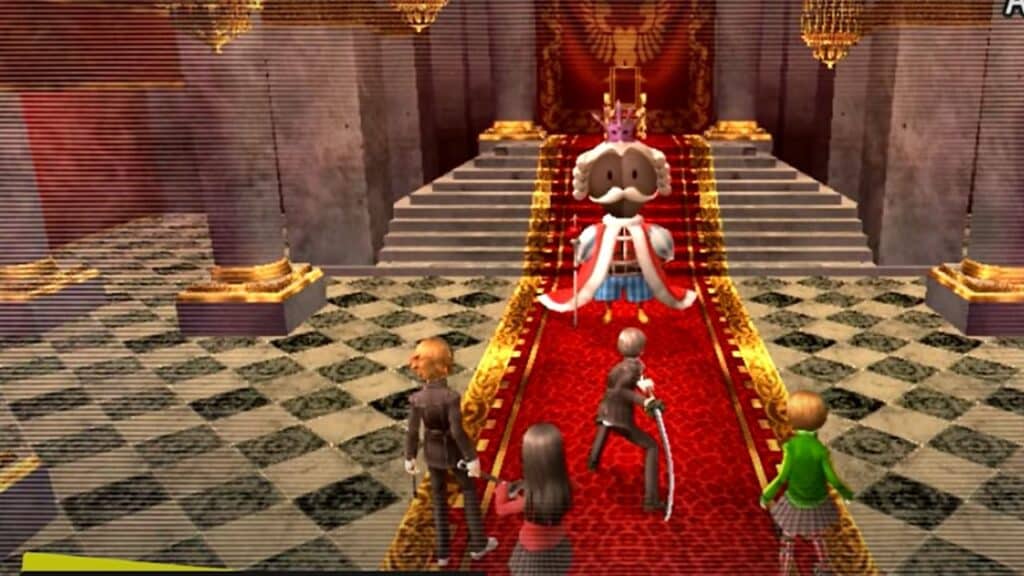 Persona 4 Golden: How to Beat the Contrarian King (Secret Boss) Persona 4 Contrarian King