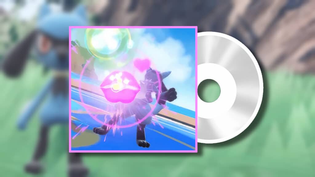 TM 037 Draining Kiss in Pokémon Scarlet and Violet