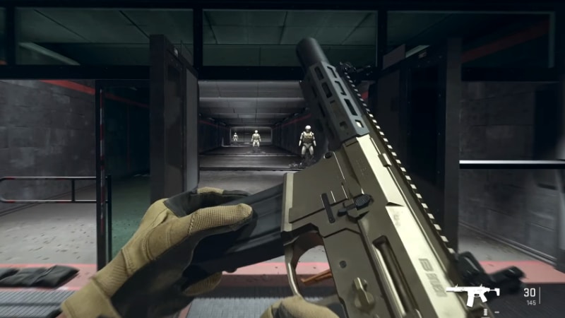 Using the Chimera at the Firing Range in Modern Warfare 2