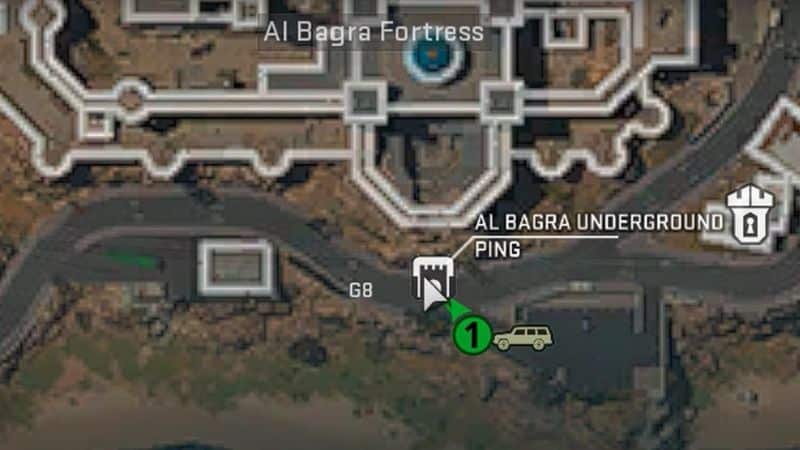 Al Bagra Key in Warzone