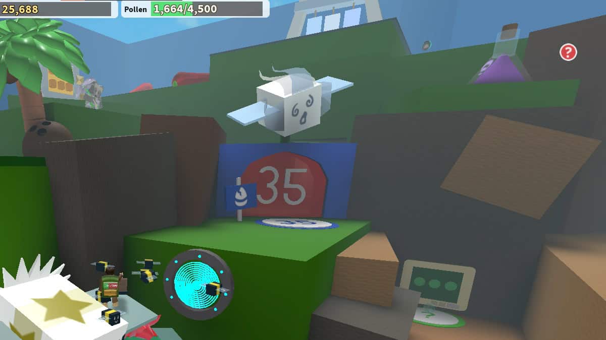 windy bee gate in bee swarm simulator