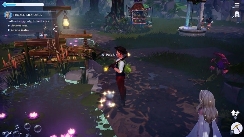 how to get swamp water in disney dreamlight valley