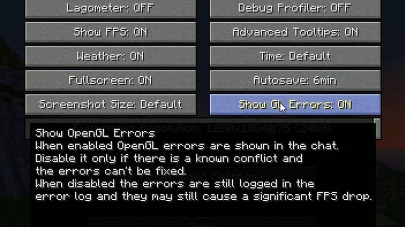How to Fix OpenGL Error 1282 in Minecraft