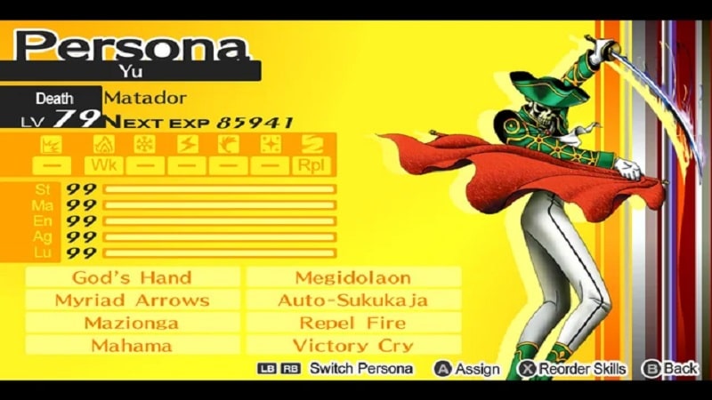 how to get matador with mahama in persona 4 golden