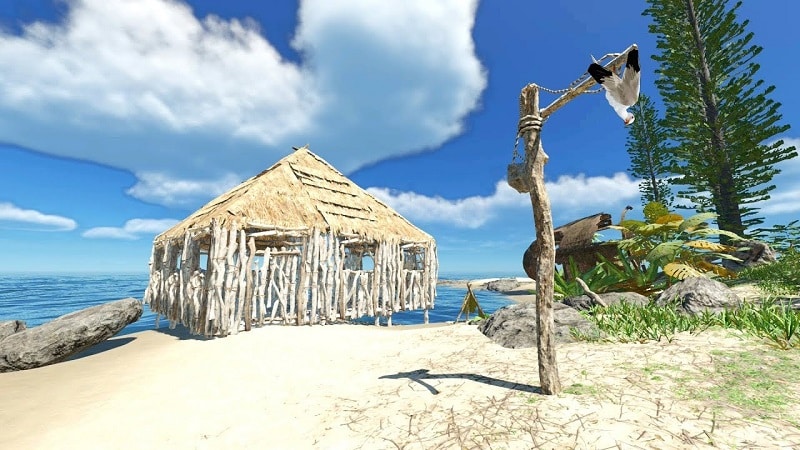 how to make bird snare in stranded deep