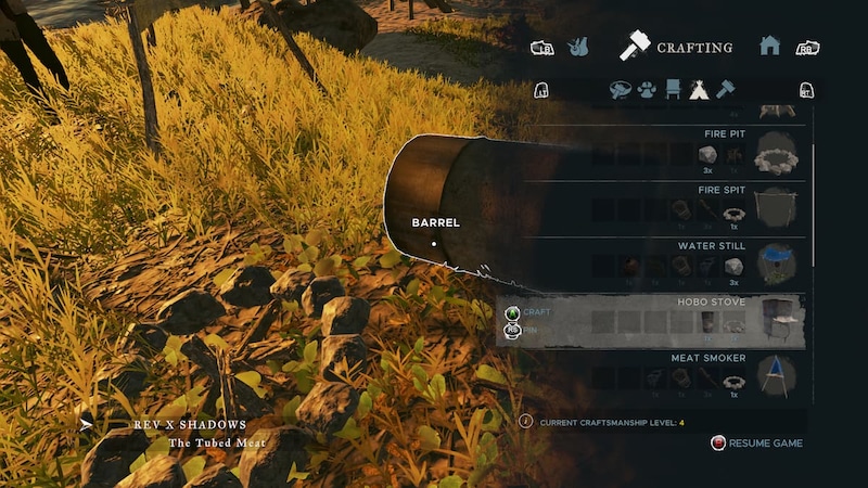 How to make a Hobo Stove in Stranded Deep