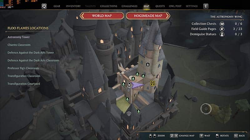 Hogwarts Legacy: Cache in the Castle Side Quest Guide
