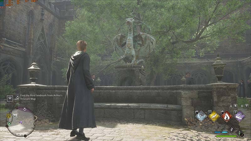 Hogwarts Legacy: Cache in the Castle Side Quest Guide