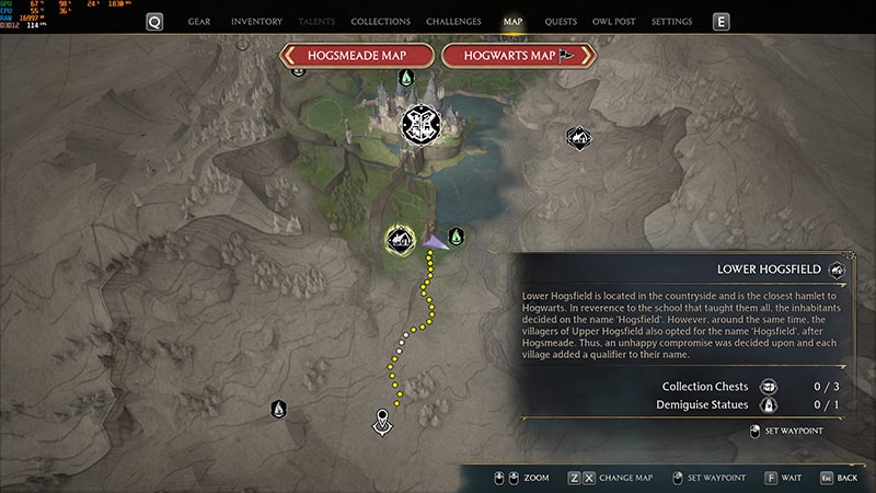 Hogwarts Legacy: How to Complete the Carted Away Side Quest