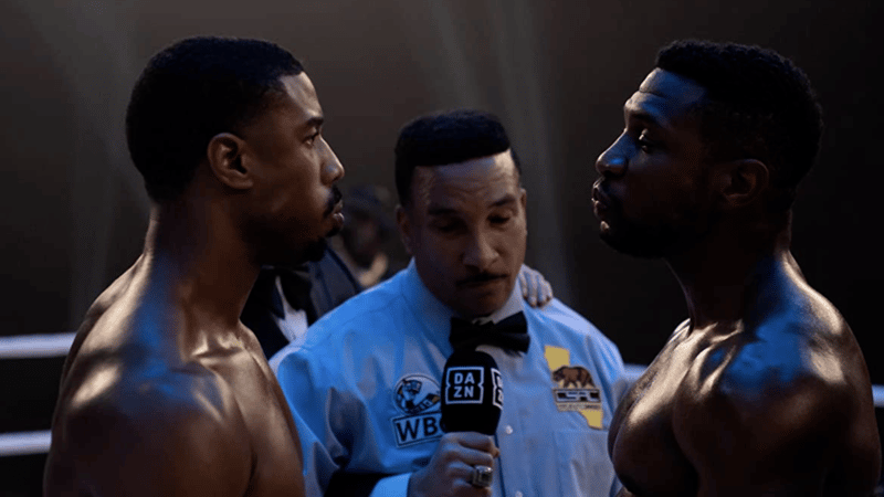 Creed 3 Michael B Jordan and Jonathan Majors