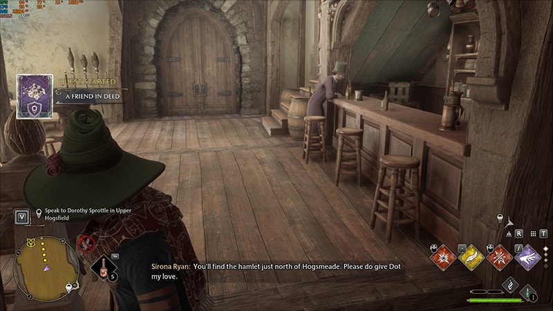 Hogwarts Legacy: How to complete A Friend in Deed Side Quest