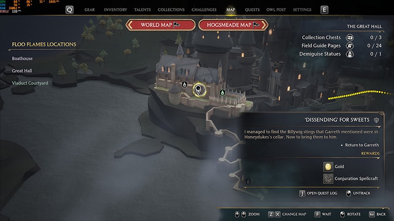 Hogwarts Legacy: How to Complete 'Dissending' for Sweets