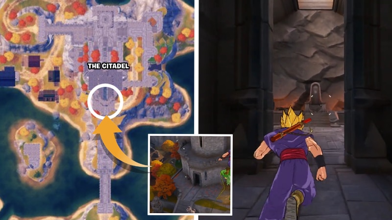 Emote in the Citadel Throne Room Map Location Image Sourced from Fortnitegg and YouTube KingAlexHD