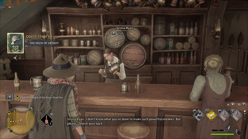 How to Find the Helm of Urtkot in Hogwarts Legacy