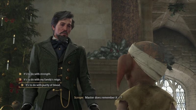 What is the Black Family Motto in Hogwarts Legacy