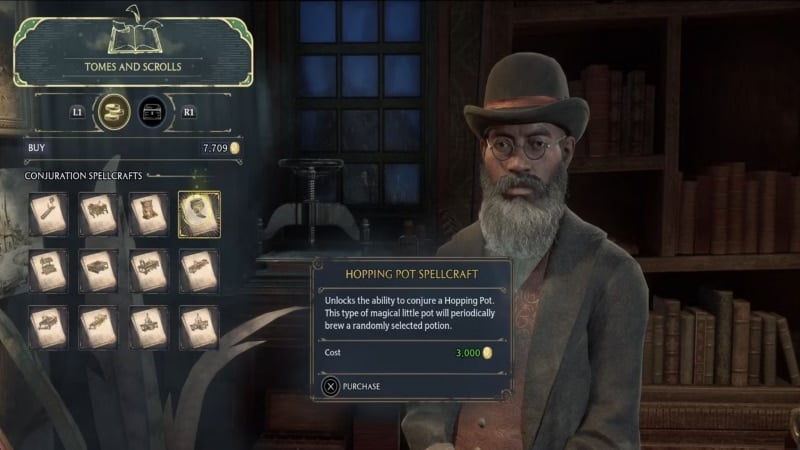 Hopping Pot in Hogwarts Legacy