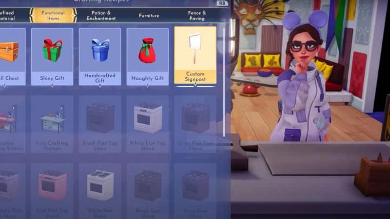 Signposts in Disney Dreamlight Valley