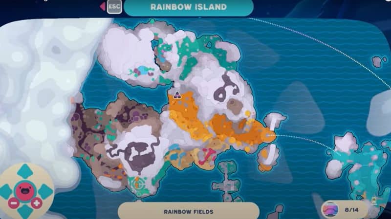 Powderfall Bluffs in Slime Rancher 2