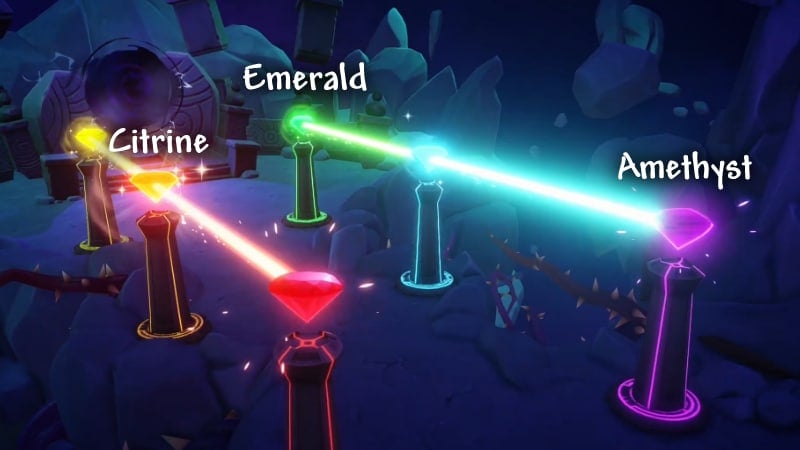 Missing Gems in the Secret Chamber Gem Puzzle in Disney Dreamlight Valley