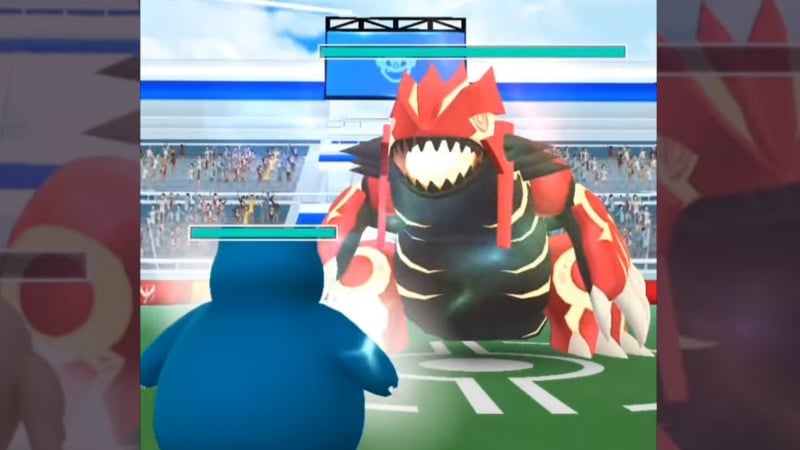 Primal Groudon Raid in Pokémon GO