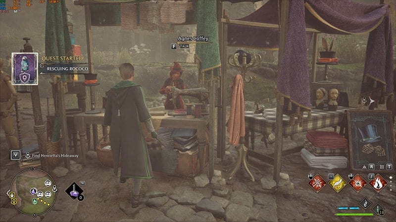 Hogwarts Legacy: How to Complete the Rescuing Rococo Side Quest