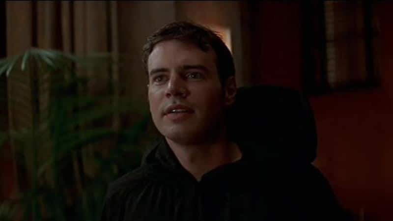 Roman in his robe in Scream 3